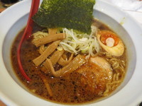 「醤油らーめん、麺固め630円」@屋台らーめん 山崎店の写真