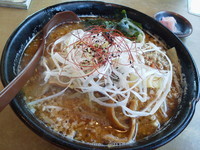 「たんたんメン（ネギラーメン）　：大盛り」@高原亭の写真