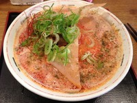 「ぼっかけのせトリプル白担担麺 (880円)」@麺喰い メン太ジスタの写真