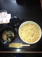 「鴨汁つけ麺」@小麦屋 満月の写真