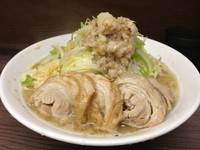 「大豚ラーメン（800円）ヤサイアブラニンニク」@ラーメン二郎 横浜関内店の写真