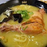 「鶏王らーめん（鶏白湯）　780円」@鶏王けいすけ 秋葉原店の写真