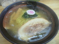 「塩らーめん（160g）…600円」@ニ升屋の写真