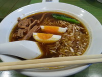 「スパイシーそば（600円）」@インディアン 池上店の写真