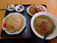 「ラーメン定食　1180円」@台湾料理 龍香の写真