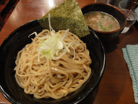 「つけそば並盛（太麺）」@なにわ製麺 誉商店の写真
