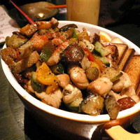 「燻製カレー（普通盛） + α（マイルド・燻度3）」@燻製カレー くんかれ 日本橋人形町店の写真