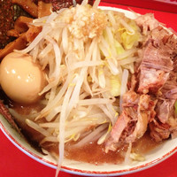 「特製小豚 900円　＋生卵50円・魚粉20円」@ひたちなか大盛軒の写真