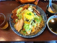 「ミックスそば　大盛」@開花亭の写真