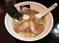 「にぼしそば（750円）」@おおぜき中華そば店の写真