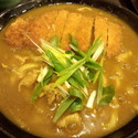 カツカレーうどん（￥９００）