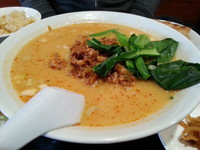 「坦々麺セット(６５０円)」@中国式居酒屋 香楽園 東口店の写真