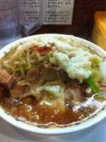「野郎らーめん６８０円＋アブラ０円」@野郎ラーメン 神田本店の写真