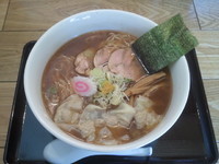 「ワンタン中華そば（並）」@中華そば・つけ麺 タナカ90の写真