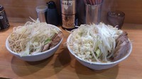 「小ラーメン　ニンニクマシ」@ラーメン二郎 八王子野猿街道店2の写真