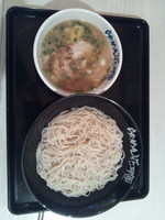 「豚そばつけ麺(あつもり)」@らあめん  花月嵐  イオン宇品SCの写真