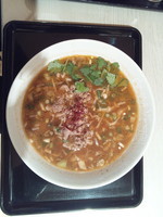 「牛肉麺  天晶」@らあめん  花月嵐  イオン宇品SCの写真