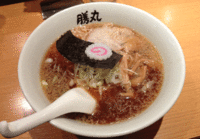 「正油ラーメン（700円）」@支那そば 勝丸 六本木ヒルズ店の写真
