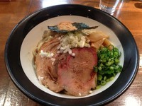 「真空まぜそば 700円」@喜元門 本店の写真