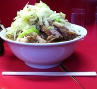 「ぶたダブルラーメン」@ラーメン二郎 三田本店の写真