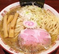 「煮干しそば750円」@煮干中華そば 鈴蘭 新宿店の写真