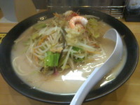 「爆発ちゃんぽん　大盛り（麺大盛り＋野菜増し）」@長崎屋の写真