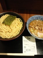 「特製つけ麺大盛（８５０円＋２００円）」@久臨 ダイバーシティ東京プラザ店の写真