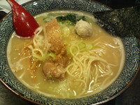 「濃厚鶏そば（しお）」@征麺家 かぐら屋の写真