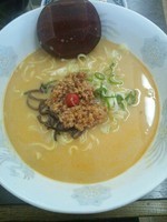 「タンタン麺（辛口）」@次男坊ラーメン 鵜沼店の写真