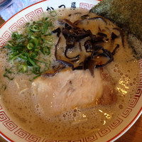 「らーめん」@博多ラーメン かつ屋の写真