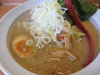 「こってり味噌らーめん麺固め700円」@屋台らーめん 山崎店の写真