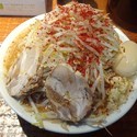 背脂味噌ラーメン（780円）＋煮玉子ヤサイニンニクカラシ