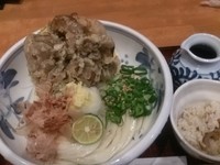 「まいたけ天ぶっかけ」@Udon Dining 悠讃の写真