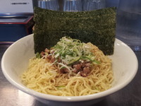 「(仮)隠玉納豆麺」@さんじの写真