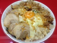 「汁なし大＋小豚＋チーズ　1100円」@びんびん豚の写真