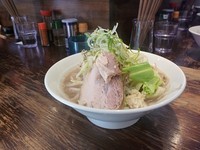 「太麺野菜もり」@ラーメン 岩佐の写真