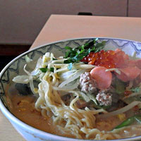 「味噌　冬タンメン900円＋大盛り100円」@らーめん でくの坊の写真