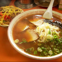 「半チャンセット」@まいどラーメンの写真