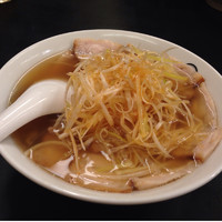 「ねぎ焼豚ラーメン」@喜多方ラーメン 坂内 大塚店の写真