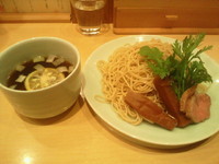 「鴨つけそば 880円」@紫 くろ㐂の写真