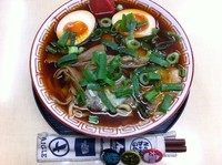 「ラーメン+味付け玉子」@麺屋7.5Hz 高井田店の写真