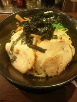 「油そば(W盛り)」@ラーメン四天王 藤沢南口本通り店の写真