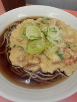 「かき揚げ天そば420円」@常盤軒 大井町より店の写真