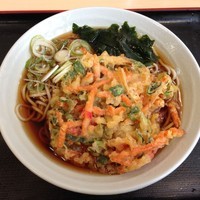 「かき揚げそば（￥370）」@名代 富士そば 大井町店の写真