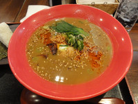 「カレー坦々麺」@楽山の写真