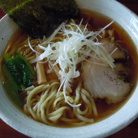 「らーめん（醤油）￥６５０＋半ライス（ランチサービス）」@らーめん HAGGYの写真