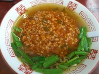 「スタミナラーメン ￥500」@漫々亭の写真