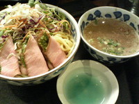 「濃厚洋風海老つけ麺+大盛」@らー麺屋 バリバリジョニーの写真