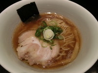 「ミニラーメン（550円）」@支那そばや 新横浜ラーメン博物館店の写真