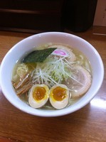「白ラーメン」@麺屋夢限の写真
